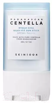 Крем солнцезащитный Skin1004 Madagascar Centella Hyalu-Cica Silky-Fit Sun Stick SPF50+ PA+++ 20г фото