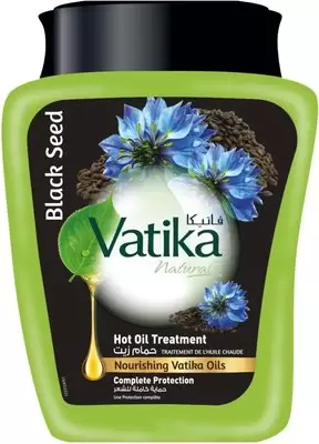 Маска для волос Dabur Vatika с маслом Черного тмина Восстанавливающая 500г фото