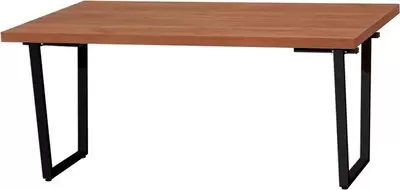 Обеденный стол Millwood Лофт Уэльс 180x80x75 дуб табачный Craft/металл черный фото