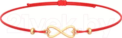 Браслет из розового золота ZORKA 660015.9K.R.02 18см фото