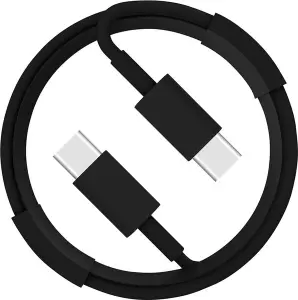 Кабель Energy ET-32 USB-С/USB-C / 108048 черный фото