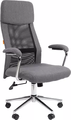 Кресло офисное Chairman CH621 серый фото