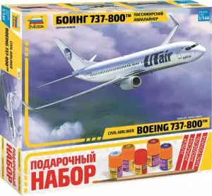 Сборная модель Звезда Пассажирский авиалайнер Боинг 737-800 / 7019П фото