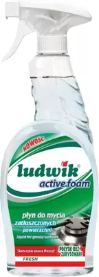 Чистящее средство для кухни Ludwik Active Foam Fresh для замасленных поверхностей 600мл фото
