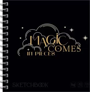 Скетчбук BG Magic comes / Скв40гр_58077 40л фото