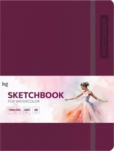 Скетчбук BG Bright. Berry / CА540с_61743 40л фото