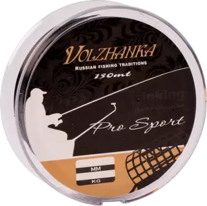 Леска монофильная Волжанка Pro Sport Sinking 0.32мм 9.40кг / PSS-0033 150м, черный фото