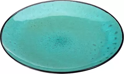Тарелка столовая обеденная Белбогемия Bubble Mint BB102403 / 109790 фото