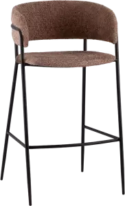Стул барный Stool Group Нэлли AV 486-C33-9005 букле коричневый фото