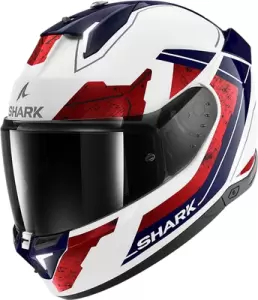 Мотошлем Shark Helmets Skwal i3 Rhad р. XL, белый/синий/красный фото