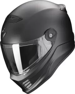Мотошлем Scorpion Exo Covert-Fx Solid р. 2XL, черный матовый фото