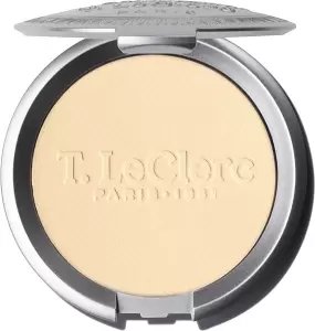 Пудра компактная T.LeClerc Dermophilic Pressed Powder тон 02 Banane 9г фото