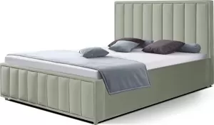 Двуспальная кровать ФорестДекоГрупп Стелла 2 180x200 без ПМ Veluta Lux 14 фото