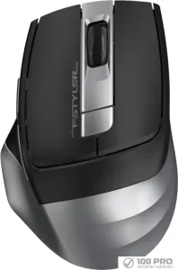 Мышь A4Tech Fstyler FG35 (черный/серебристый) фото