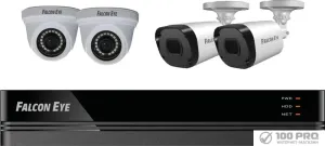 Комплект видеонаблюдения Falcon Eye FE-104MHD KIT Офис SMART фото