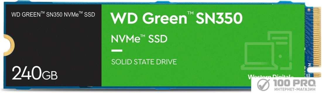SSD WD Green SN350 240GB WDS240G2G0C фото