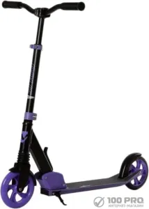 Двухколесный подростковый самокат Novatrack Polis 160 Pro'30 160FS.POLIS.VT21 (фиолетовый) фото
