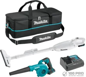 Makita CLX 245 SAX1 (пылесос, воздуходувка, 1 АКБ, сумка) фото