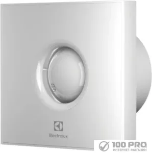 Осевой вентилятор Electrolux Rainbow EAFR-100TH (белый, таймер и гигростат) фото