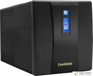Источник бесперебойного питания ExeGate SpecialPro Smart LLB-1500.LCD.AVR.4SH.USB EP212520RUS фото