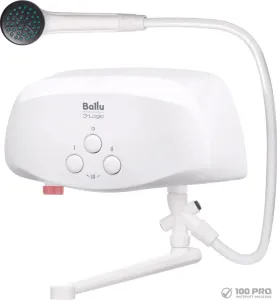 Проточный электрический водонагреватель кран+душ Ballu 3-Logic TS 5.5 кВт (кран+душ) фото
