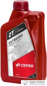 Моторное масло CEPSA Outboard 2T 1л фото