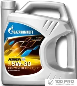 Моторное масло Gazpromneft Premium L 5W-30 5л фото