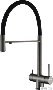 Смеситель ZorG Asgard Premium PVD (gunblack) фото