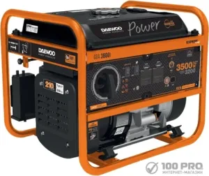 Бензиновый генератор Daewoo Power GDA 3800i фото