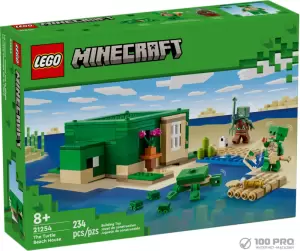 Конструктор LEGO Minecraft 21254 Домик на Черепашьем пляже фото