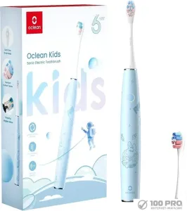 Электрическая зубная щетка Oclean Kids (голубой) фото