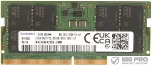 Оперативная память Samsung 32ГБ DDR5 SODIMM 5600 МГц M425R4GA3BB0-CWM фото