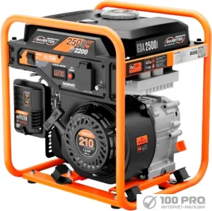 Бензиновый генератор Daewoo Power GDA 2500i фото