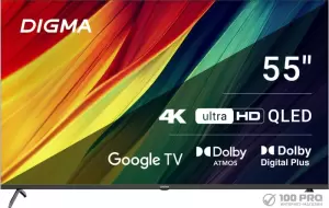 Телевизор Digma DM-LED55UQB31 фото