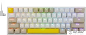 Клавиатура Redragon Fizz Pro (белый/бежевый) фото