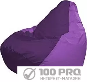 Кресло-мешок Flagman Груша Медиум XL Г1.1-71 (фиолетовый/сиреневый) фото