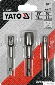 Набор оснастки для электроинструмента Yato YT-04685 (3 предмета) фото