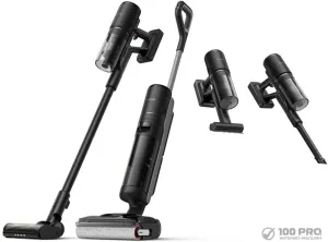 Пылесос Dreame H12 Dual FlexReach Wet and Dry Vacuum HHV31A (евровилка, черный) фото