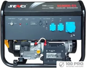 Бензиновый генератор SENCI SC9000-E3 фото