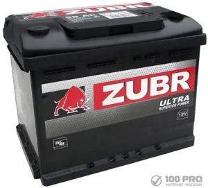 Автомобильный аккумулятор Zubr Ultra (55 А/ч) фото