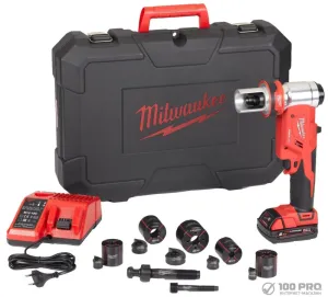 Пробойник Milwaukee M18 HKP-201CA Force Logic 4933451204 (с 1-им АКБ, кейс) фото