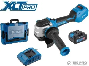 Угловая шлифмашина Bull CSG 1812-1 SR XLTpro Xcase 1333997 (с 1-м АКБ, кейс) фото