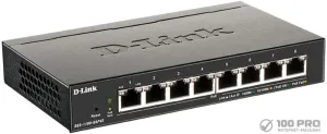 Управляемый коммутатор 2-го уровня D-Link DGS-1100-08PV2/A4A фото