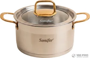 Кастрюля Sonifer SF-1174-16 (с крышкой) фото