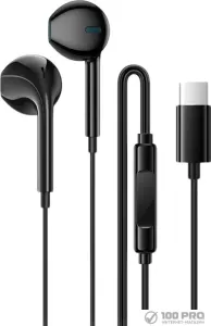 Наушники Borofone BM100 USB Type-C (черный) фото