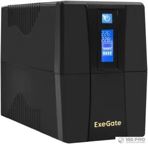 Источник бесперебойного питания ExeGate SpecialPro Smart LLB-600.LCD.AVR.2SH EX292765RUS фото