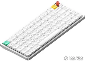 Клавиатура NuPhy Air75 V3 Nova White (Red Nano) фото