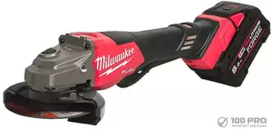 Угловая шлифмашина Milwaukee M18 FHSAGO125VXPDB2-802X 4933493420 (с 2-мя АКБ, кейс) фото