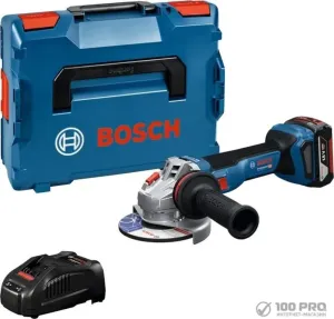 Угловая шлифмашина Bosch GWS 18V-11 S Professional 06019N4003 (с 1-м АКБ, кейс) фото