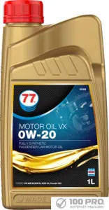 Моторное масло 77 Lubricants VX 0W-20 1л фото